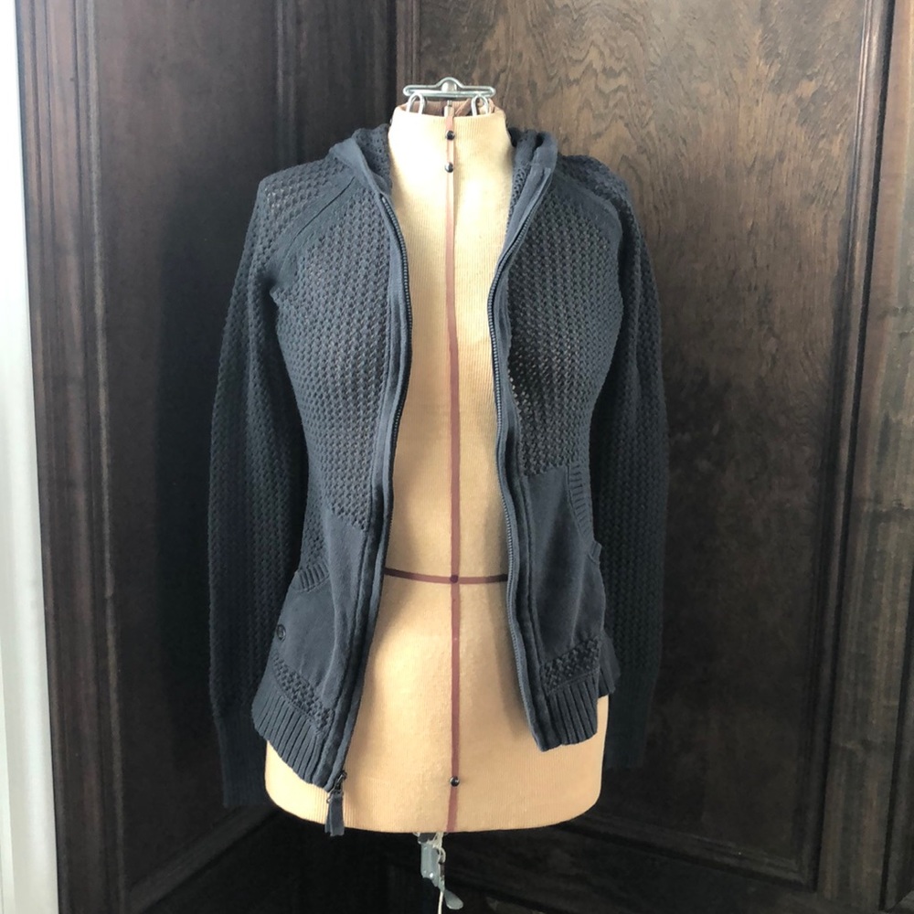 Athleta zip-up sweater